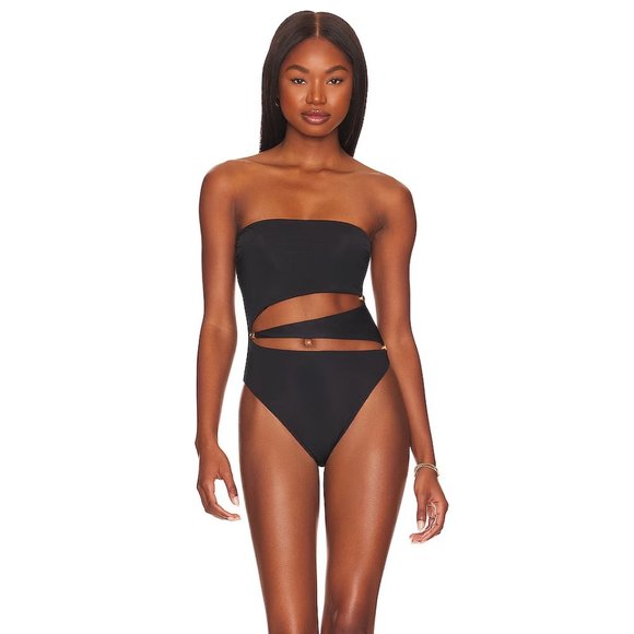 VIX $278 Frida One Piece Swimsuit Black Sexy S M L - Picture 9 of 14